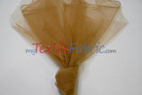 Micro Mesh Polyester Fabric - Sheer Soft Stretch Tulle, 58/60" Width, Multiple Colors (1 Yard)