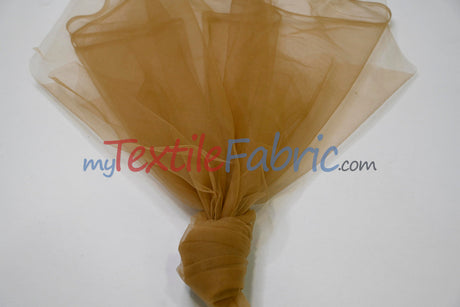 Micro Mesh Polyester Fabric - Sheer Soft Stretch Tulle, 58/60" Width, Multiple Colors (1 Yard)