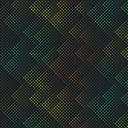 Printed Spandex Dot Shapes Medium