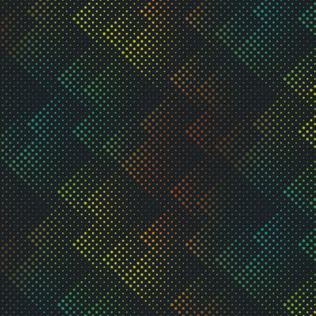 Printed Spandex Dot Shapes Medium