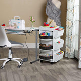 Studio Design Swivel Organizer White / Black