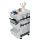 Studio Design Swivel Organizer White / Black