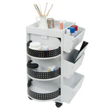 Studio Design Swivel Organizer White / Black
