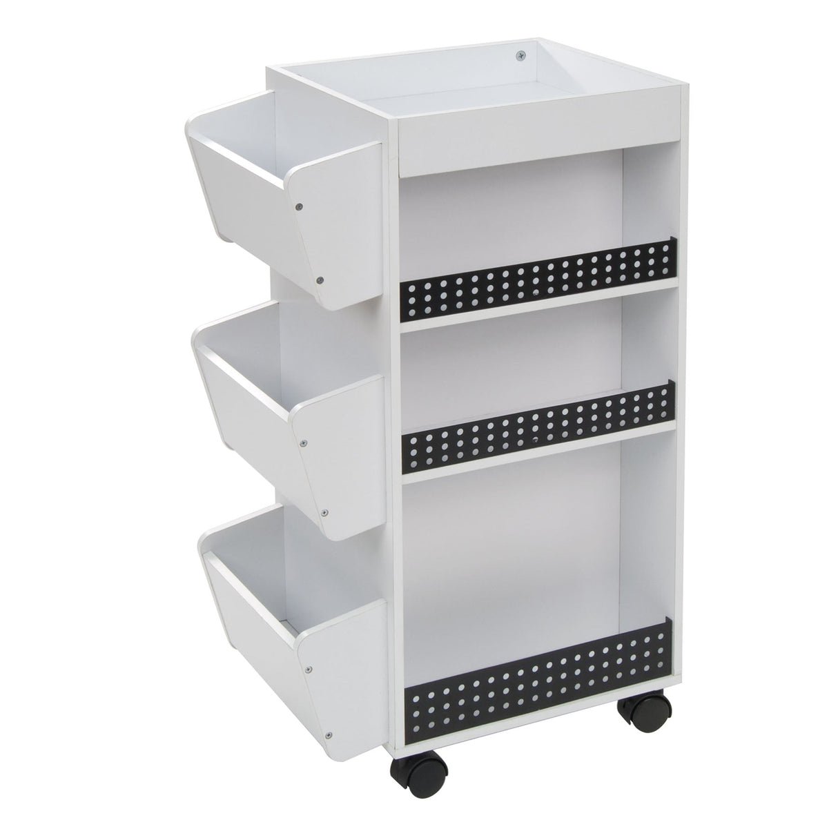 Studio Design Swivel Organizer White / Black