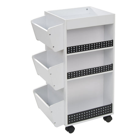 Studio Design Swivel Organizer White / Black