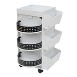 Studio Design Swivel Organizer White / Black