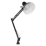 Studio Design Swing Arm Lamp with LED Bulb Black