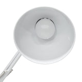 Studio Design Swing Arm Lamp with LED Bulb White