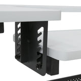 Studio Design Eclipse Hobby Sewing Table Black White