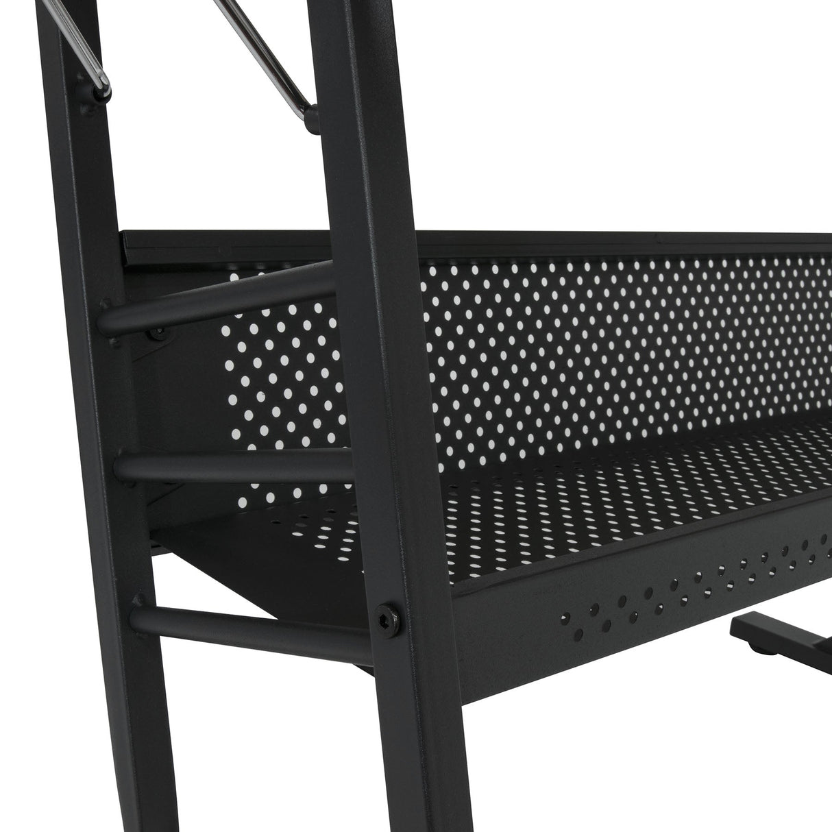 Studio Design Eclipse Hobby Sewing Table Black White