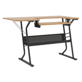 Studio Design Eclipse Sewing Table Black / Maple