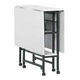 Sew Ready 36" Cutting Table with Basket Charcoal / White