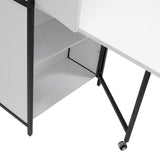 Studio Design Multi-Use Craft Armoire Elite Charcoal / White
