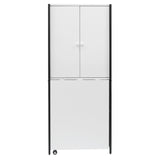 Studio Design Multi-Use Craft Armoire Elite Charcoal / White
