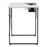 Studio Design Dart Sewing Table Graphite / White