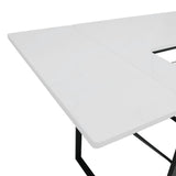 Studio Design Dart Sewing Table Graphite / White