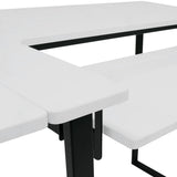 Studio Design Dart Sewing Table Graphite / White