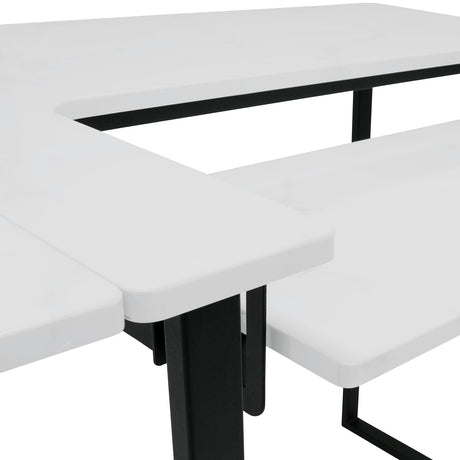 Studio Design Dart Sewing Table Graphite / White