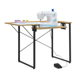 Studio Design Dart Sewing Table Graphite / Ashwood