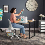 Studio Design Dart Sewing Table Graphite / Ashwood