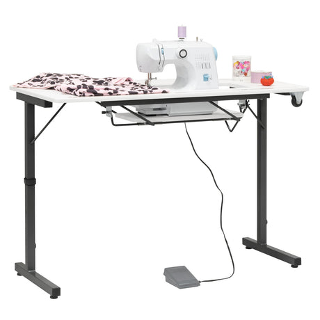 Studio Design Rollaway II Sewing Table Black / White