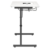 Studio Design Rollaway II Sewing Table Black / White