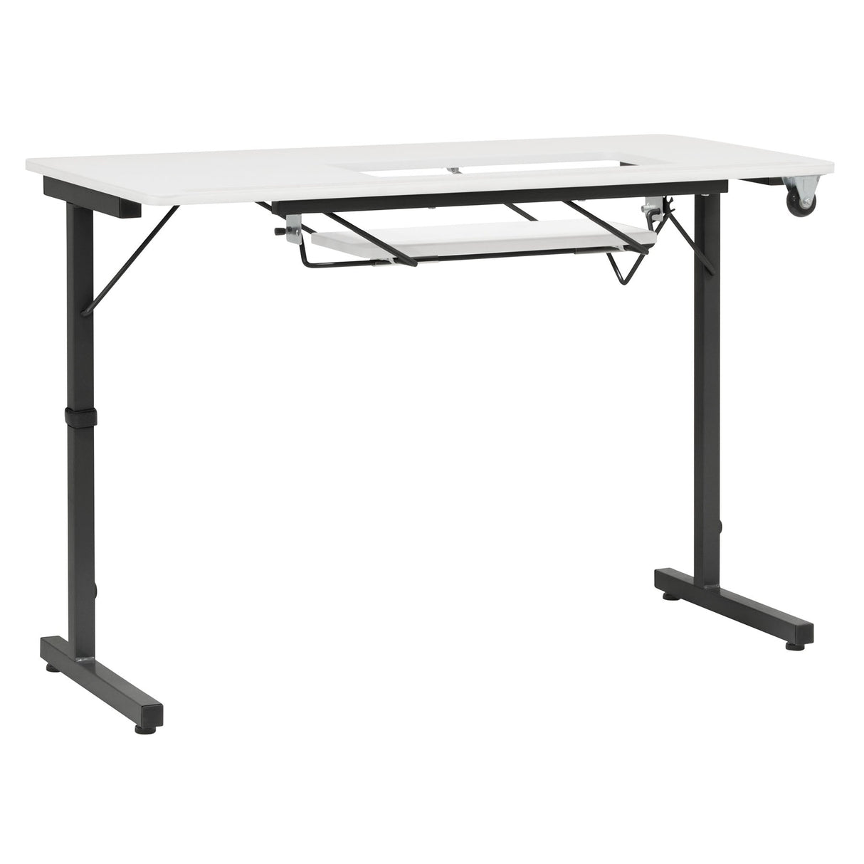 Studio Design Rollaway II Sewing Table Black / White