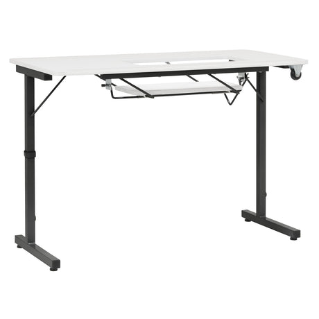 Studio Design Rollaway II Sewing Table Black / White