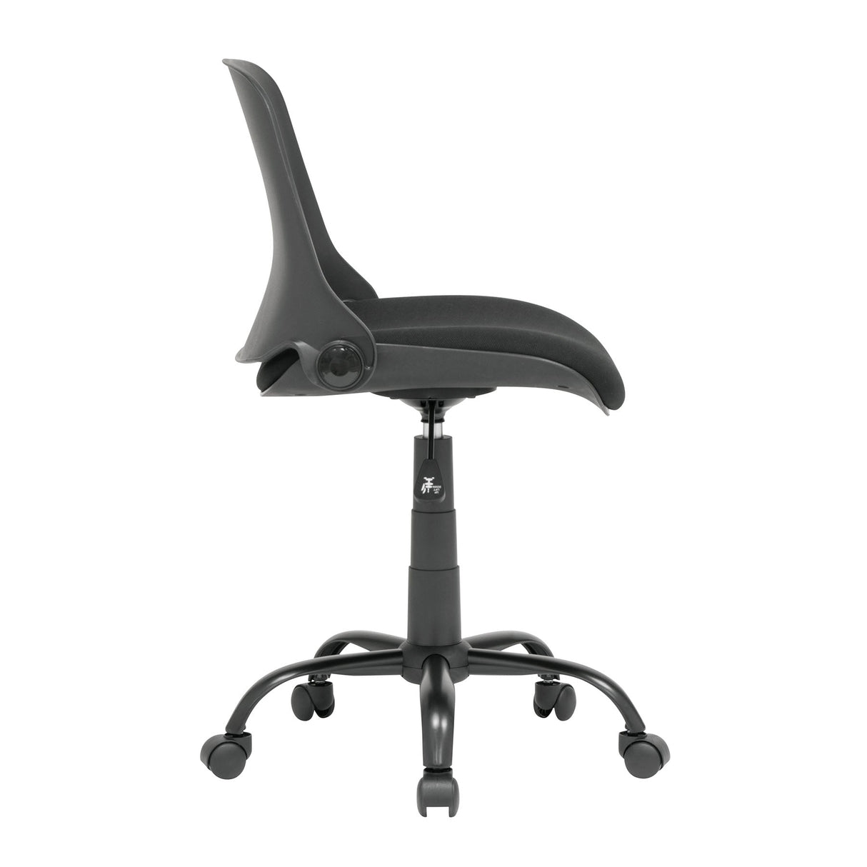Studio Design Folding Back Task Chair Black