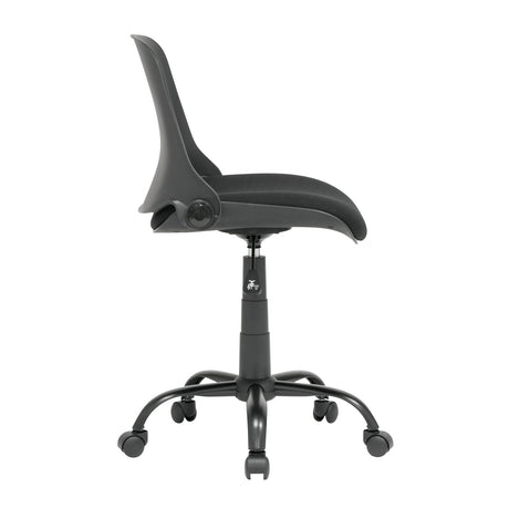 Studio Design Folding Back Task Chair Black