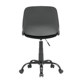 Studio Design Folding Back Task Chair Black