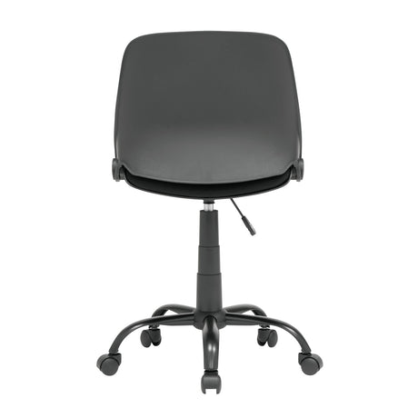 Studio Design Folding Back Task Chair Black