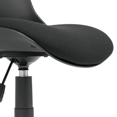 Studio Design Folding Back Task Chair Black