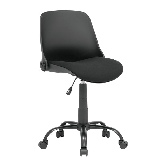 Studio Design Folding Back Task Chair Black