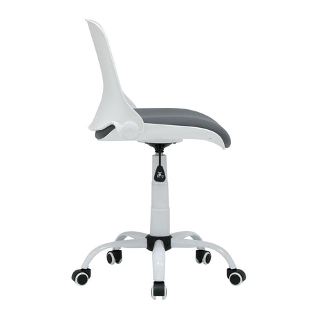 Studio Design Folding Back Task Chair White Grey