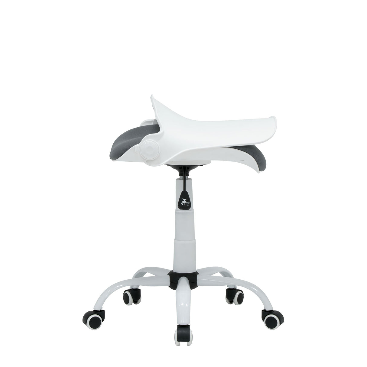 Studio Design Folding Back Task Chair White Grey