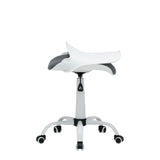 Studio Design Folding Back Task Chair White Grey