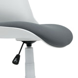Studio Design Folding Back Task Chair White Grey