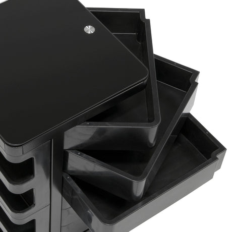 Studio Design KUBX Mobile Storage Cart Black