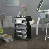 Studio Design KUBX Mobile Storage Cart Black