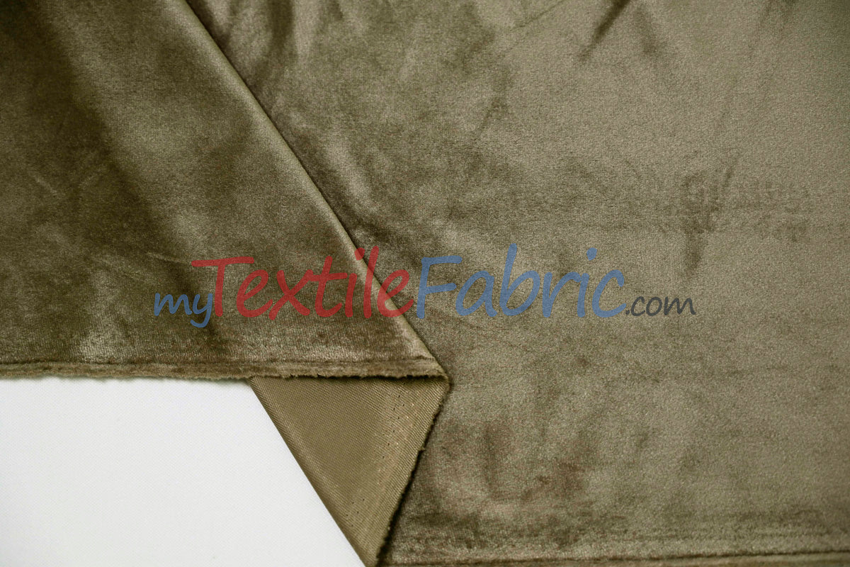 BT Royal Plush Velvet Fabric - Soft Plush Non Stretch Velvet, Multiple Colors, 58/60" Width (1 Yard)