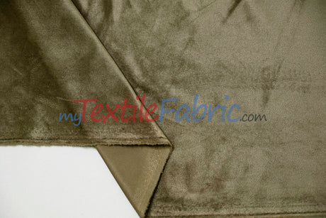 BT Royal Plush Velvet Fabric - Soft Plush Non Stretch Velvet, Multiple Colors, 58/60" Width (1 Yard)