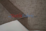 Swiss Sheer Sheer Polyester Fabric - Linen-Look Sheer Drapery, 130" Wide, White (1 Yard)