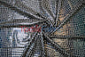 Anaconda Hologram Spandex Nylon Fabric - White Silver, White Charcoal, Holographic Foil Finish, 58/60" Width (1 Yard)