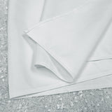 Rectangular Polyester Tablecloth 90x156 White