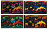 Polyester Sarong Multicolor Talofa Samoa Hibiscus Tiare