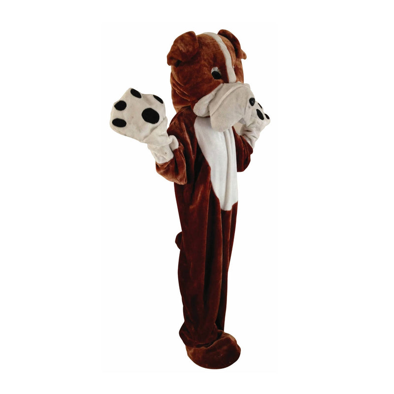 Bulldog Mascot Costume - Adults