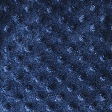 Minky Dimple Dot Faux Fur Fabric - 100 Percent Polyester, Embossed Dimple Dot, 60" Width (1 Yard)