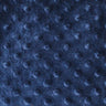 Minky Dimple Dot Faux Fur Fabric - 100 Percent Polyester, Embossed Dimple Dot, 60" Width (1 Yard)