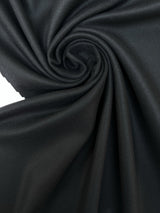 Wool Blend Tweed Black